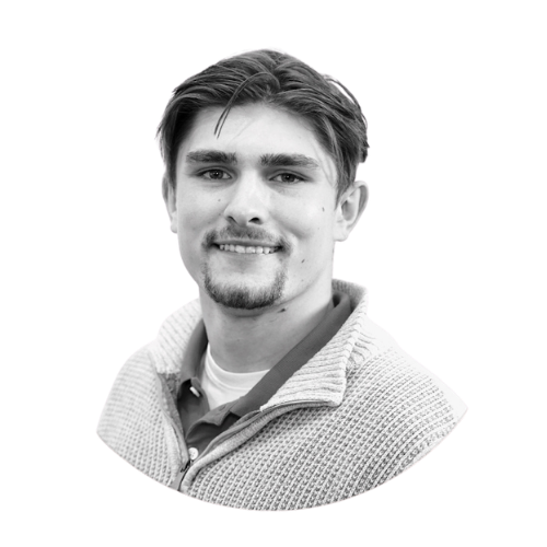 Black-and-white portrait of Richie Zahodnick, founder of Zahod
